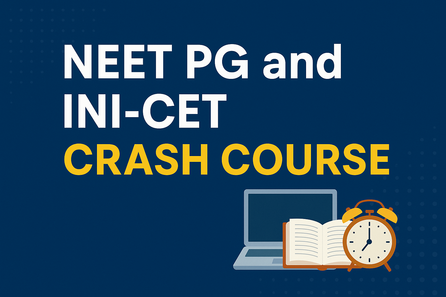 Neet pg crash course