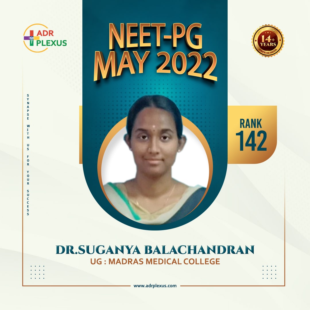 Dr Suganya Balachandran