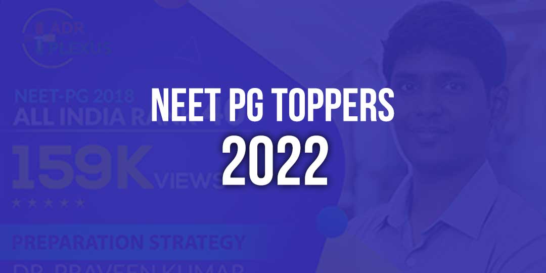 NEET-PG 2022 Toppers