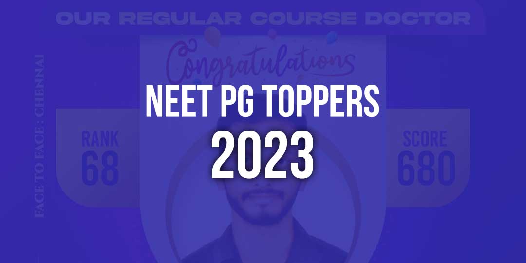 NEET PG 2023 Toppers NEET PG 2023 Toppers