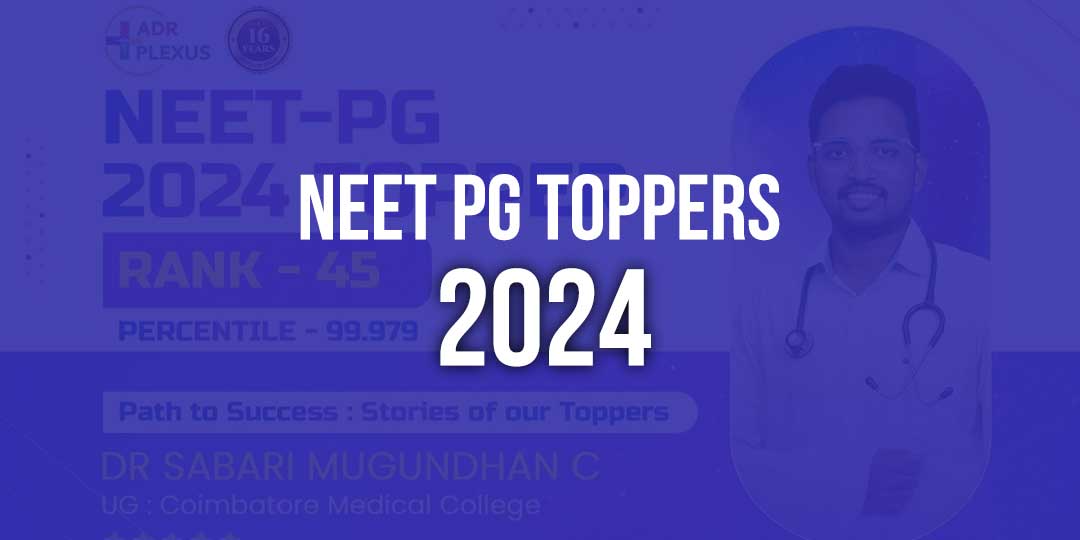 NEET-PG 2024 Toppers