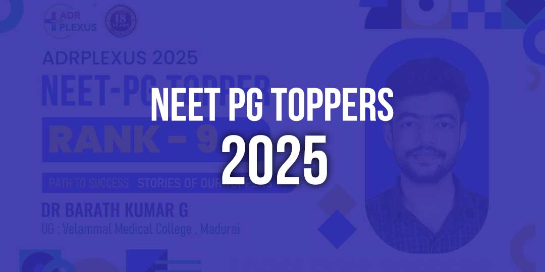 NEET-PG 2025 Toppers