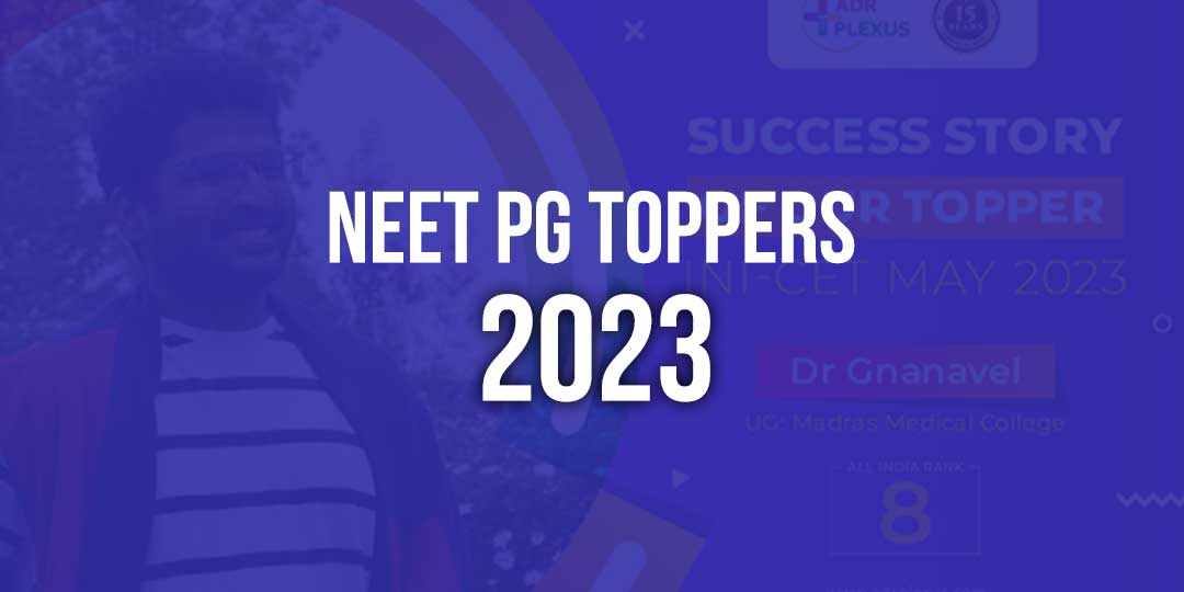 NEET-PG 2023 Toppers